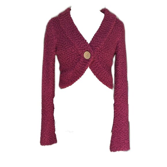Pink Knit Bolero - Picture 1 of 7